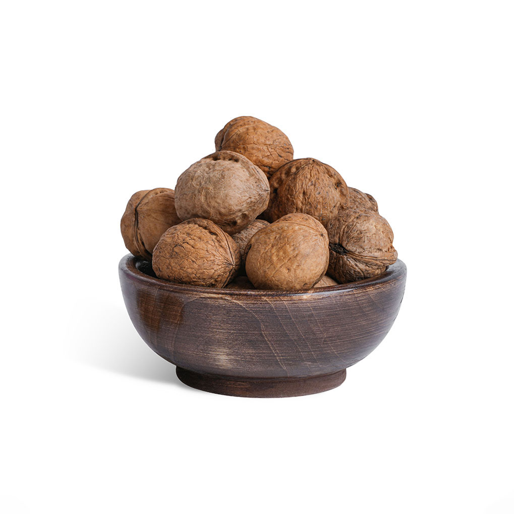 گردو با پوست گردو با پوست